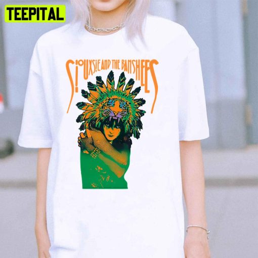 Retro Native Art Siouxsie And The Banshees Band Unisex T-Shirt