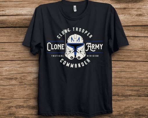 Rex Clone Wars Clone Army Commander Emblem Star Wars Unisex T-Shirt