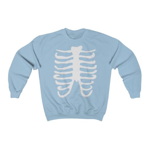 Rib Cage Creepy Cute Lovers Unisex Sweatshirt