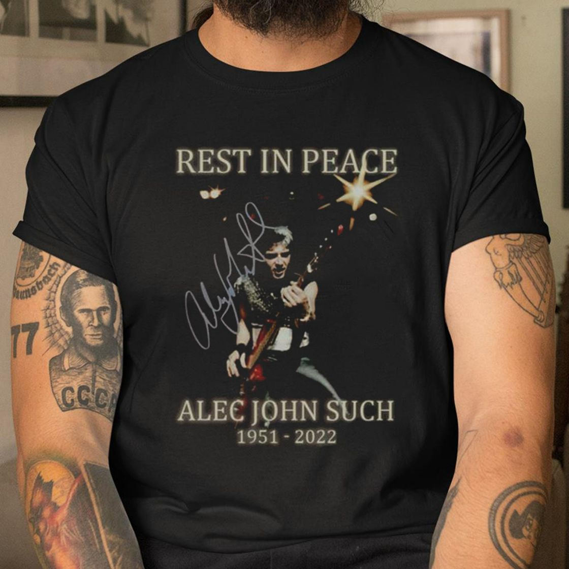 RIP Alec John Such Rest In Peace T-Shirt