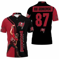 Rob Gronkowski 87 Tampa Bay Buccaneers Super Bowl 2021 Nfc South Division Champions Polo Shirt Model A32392 All Over Print Shirt 3d T-shirt