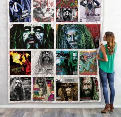 Rob Zombie Albums Quilt Blanket For Fans