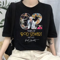 Rod Stewart 62 Years Thank You For The Memories Sir Roderick David Unisex T-Shirt