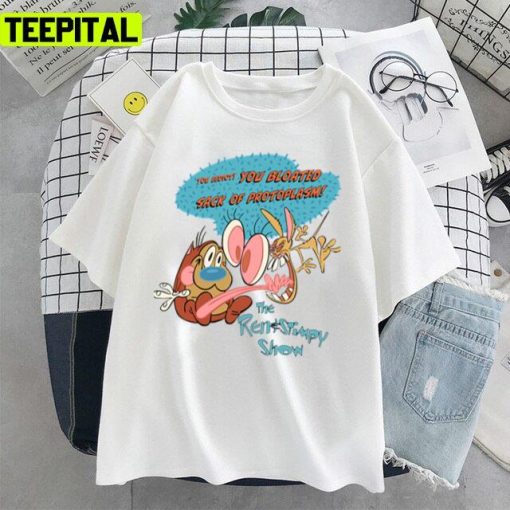 Romping Ren And Stimpy 90s Cartoon Unisex T-Shirt