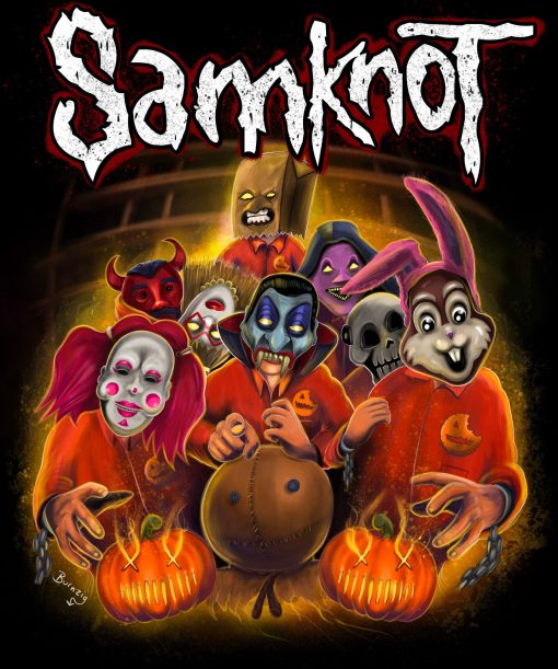 Samknot Trick ‘r Treat Slipknot Unisex T-Shirt