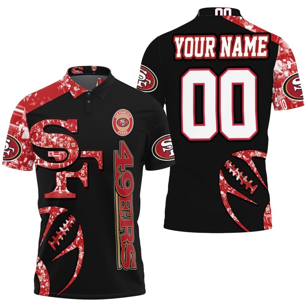 San Francisco 49ers Nfl 3d Personalized Polo Shirt All Over Print