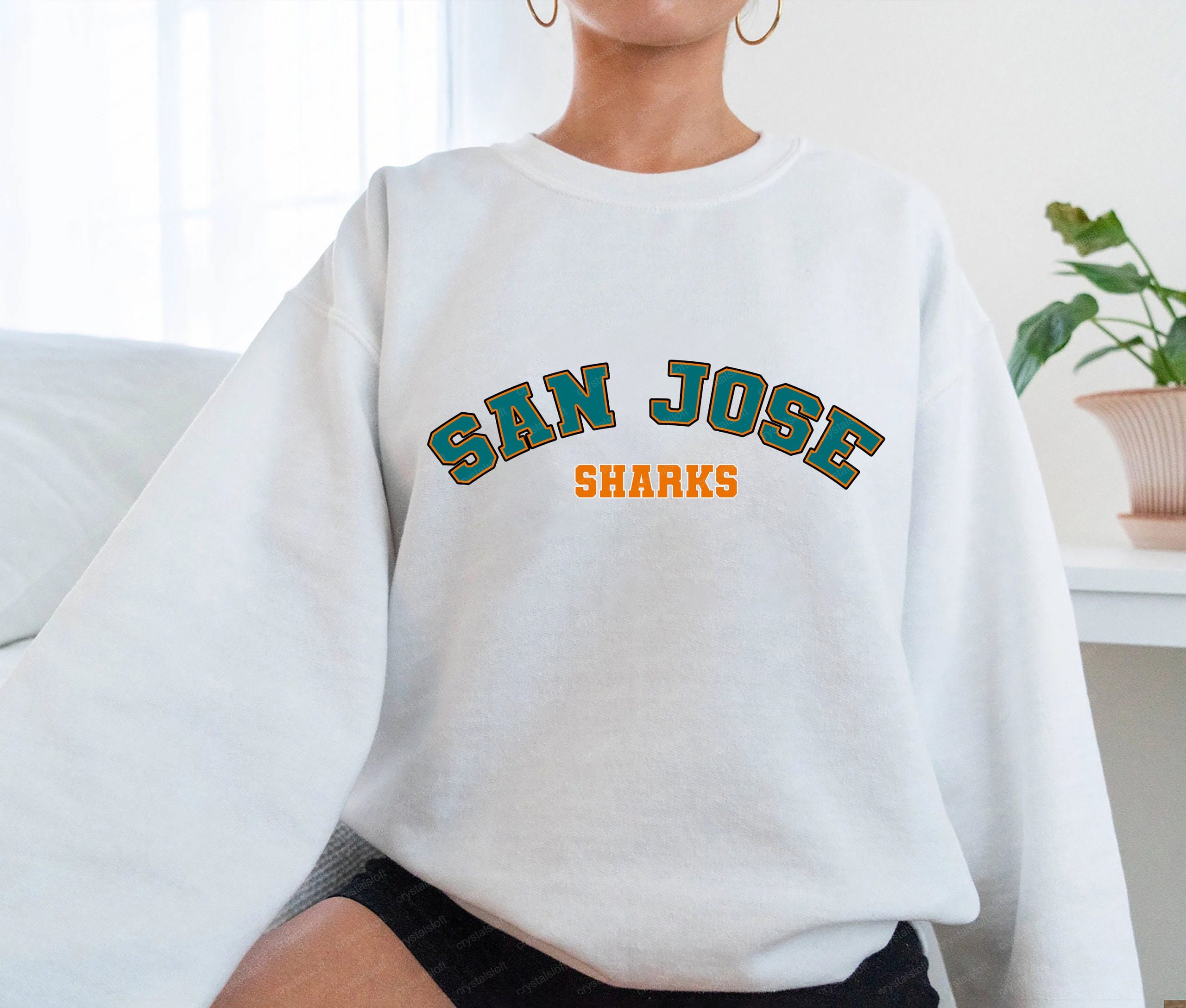 San Jose Sharks Hockey Team Classic Design Unisex Sweatshirt