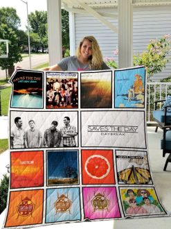 Saves The Day Quilt Blanket