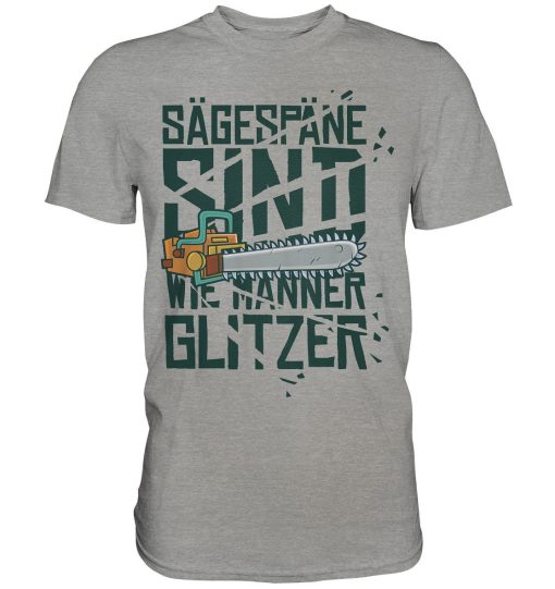 Sawdust Are Men Glitter Chainsaw Lumberjack Wood Unisex T-Shirt