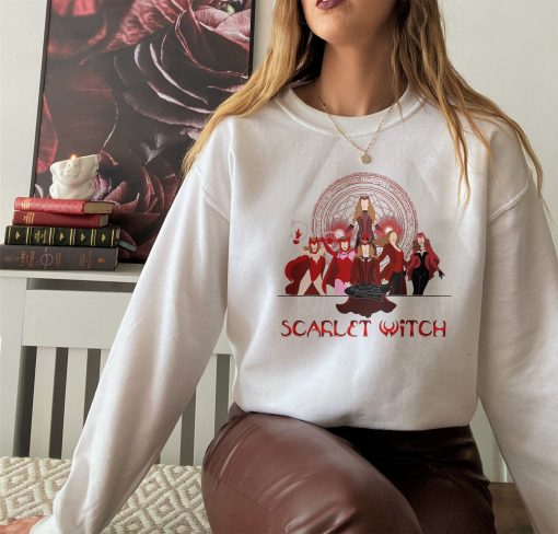 Scarlet Witch Wanda Maximoff Doctor Strange 2 Unisex Sweatshirt