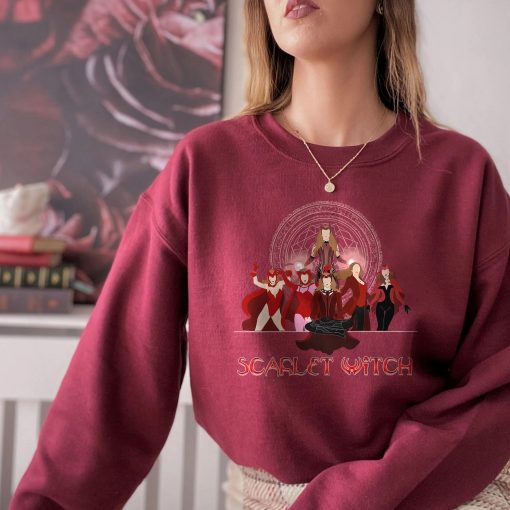 Scarlet Witch Wanda Maximoff Doctor Strange 2 Unisex Sweatshirt