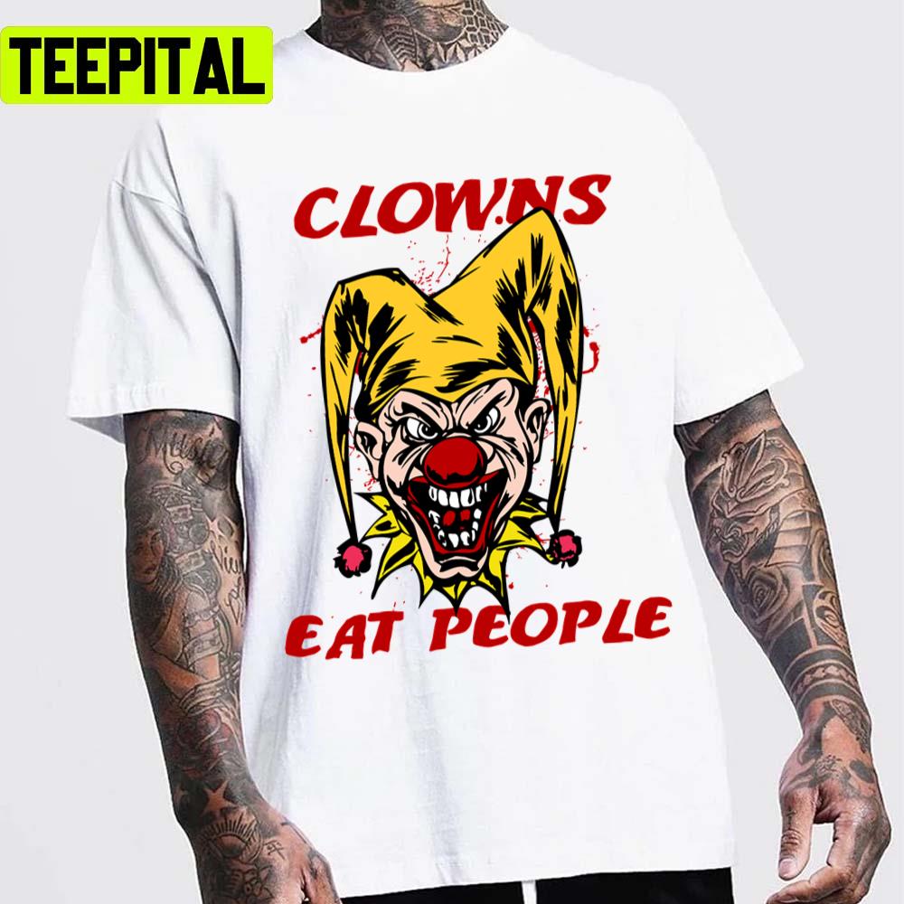 Scary Killer Clown Joker Unisex T-Shirt