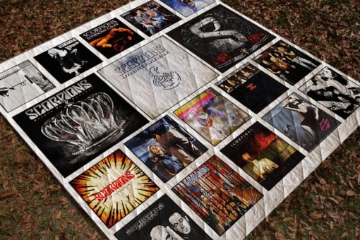 Scorpions Albums Quilt Blanket For Fans