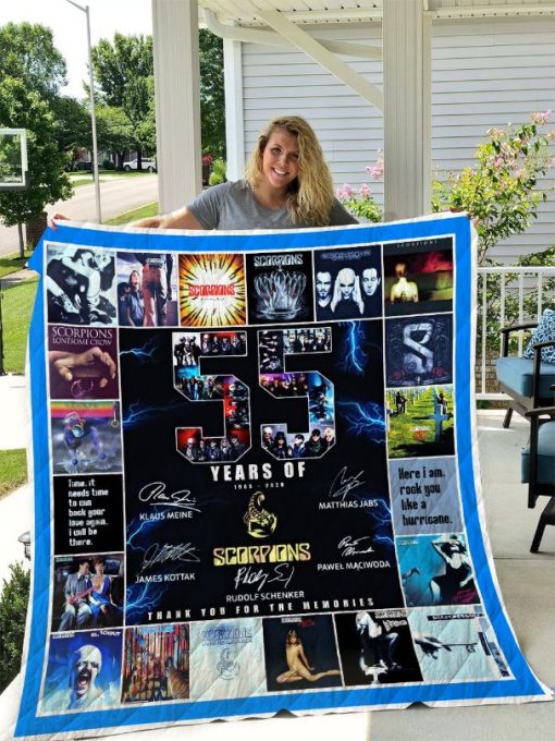 Scorpions Quilt Blanket