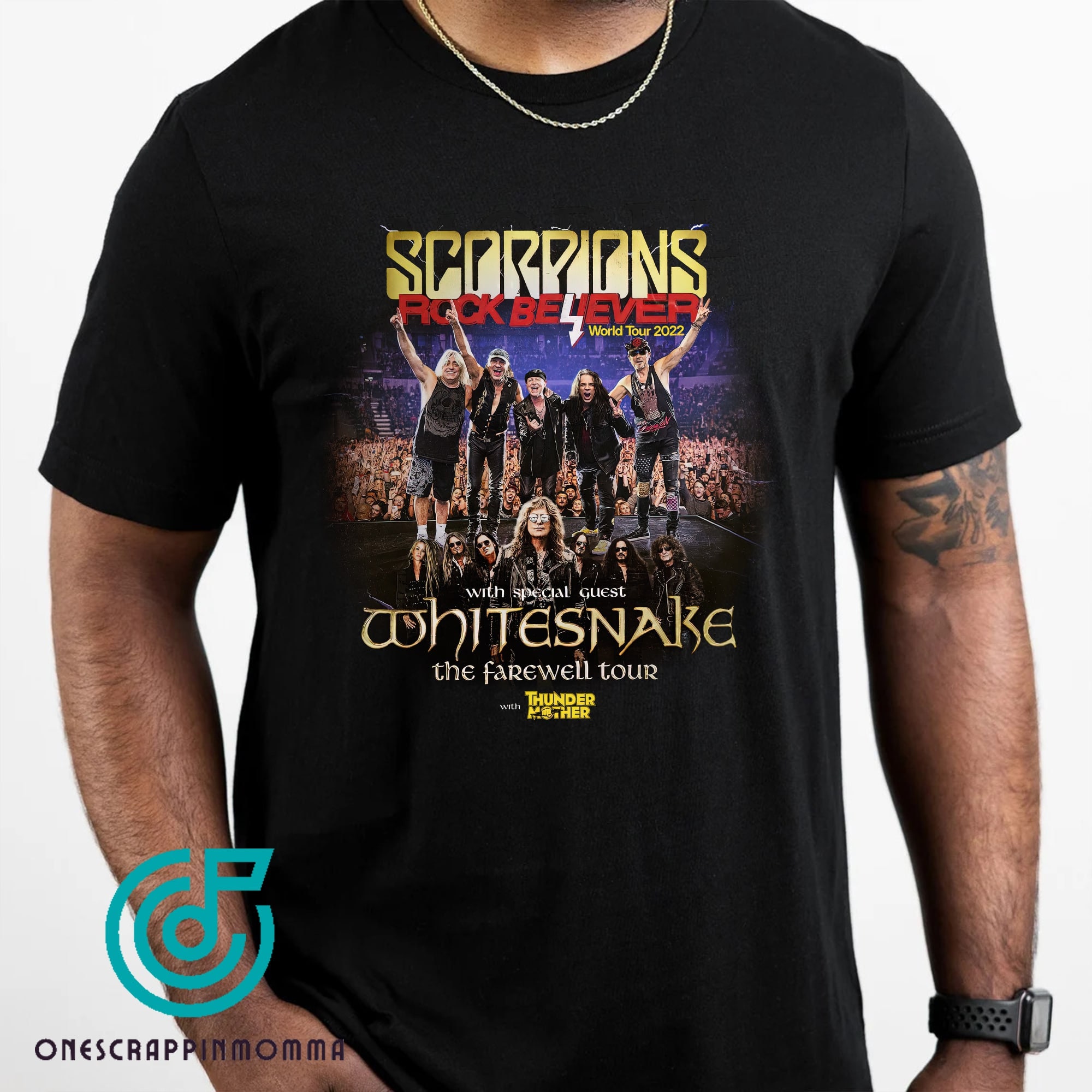 Scorpions Rock Believer World Tour 2022 North American Tour 2022 Unisex T-Shirt