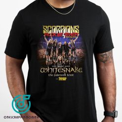 Scorpions Rock Believer World Tour 2022 North American Tour Unisex Shirt