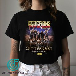 Scorpions Rock Believer World Tour 2022 Whitesnake Rock Unisex T-Shirt