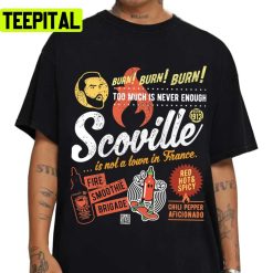 Scoville Is Not A French Town Red Hot Chilli Peppers Band Unisex T-Shirt