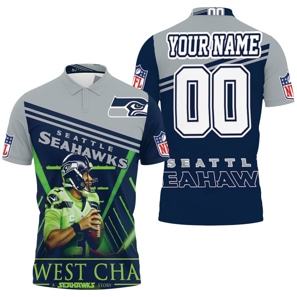 Seattle Seahawks 2020 Nfl Season Nfc West Champs Personalized Polo Shirt All Over Print Shirt 3d T-shirt