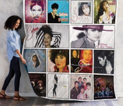 Selena Y Los Dinos Albums Quilt Blanket 01