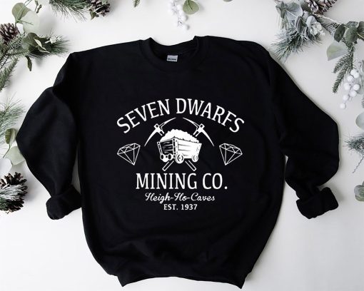 Seven Dwarfs Mining Magic Kingdom Unisex Sweatshirt