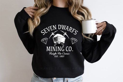 Seven Dwarfs Mining Magic Kingdom Unisex Sweatshirt