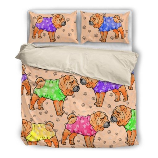 Shar Pei Cotton Bedding Sets