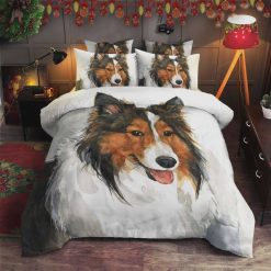 Shetland Sheepdog Cotton Bedding Sets