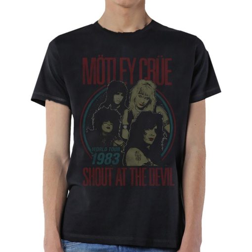 Shout At The Devil Motley Crue World Tour Devil Unisex T-Shirt