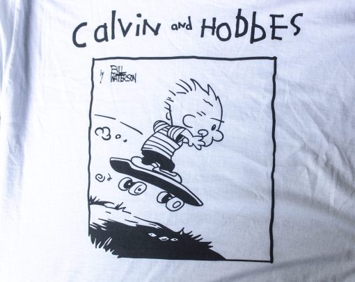 Skateboard Calvin And Hobbes Unisex T-Shirt