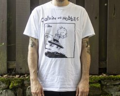 Skateboard Calvin And Hobbes Unisex T-Shirt