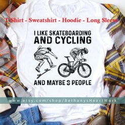 Skater Skateboard Cycling Cyclist Unisex T-Shirt