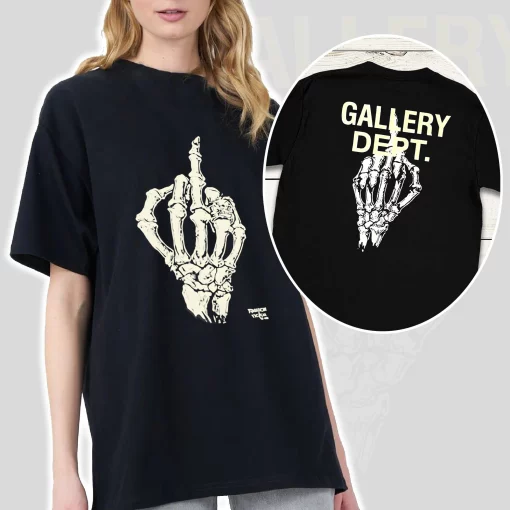 Skeleton Gallery Dept Illustration Unisex T-Shirt