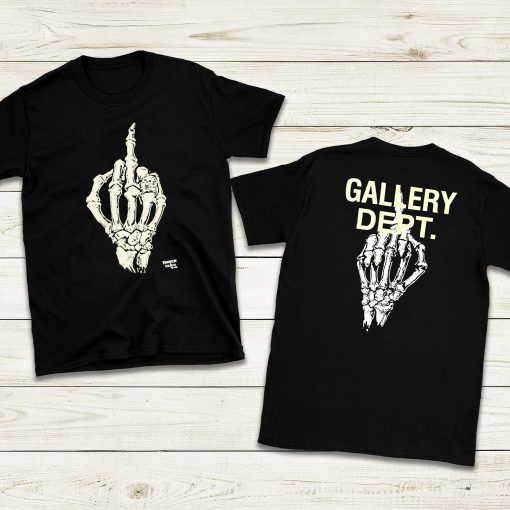 Skeleton Gallery Dept Illustration Unisex T-Shirt