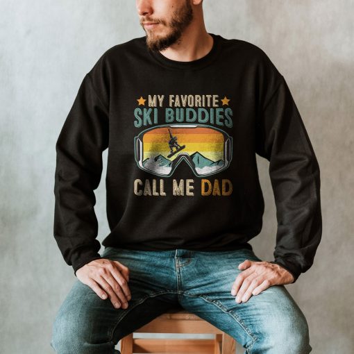 Ski Buddies Call Me Dad Winter Sport Unisex T-Shirt