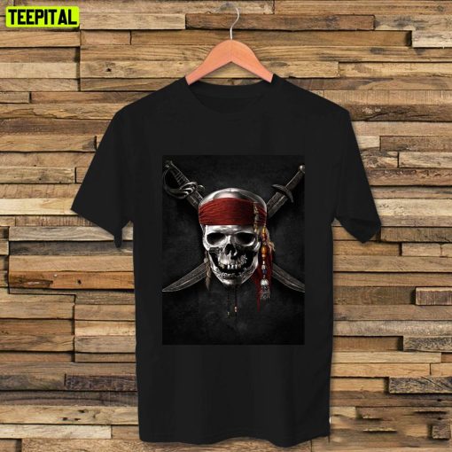 Skull Art Pirates Of The Caribbean Unisex T-Shirt