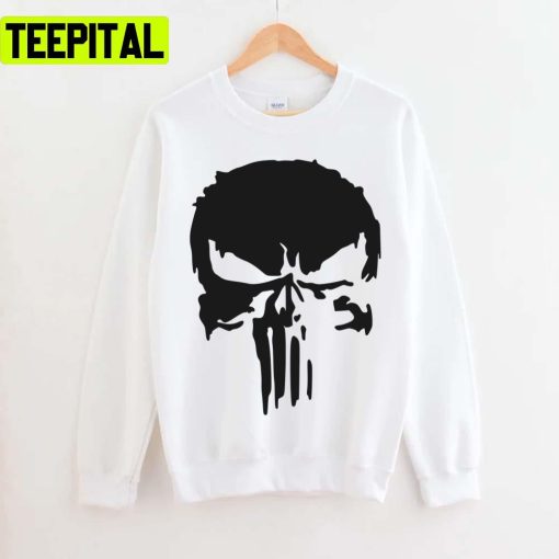 Skull Face Frank Castle Punisher Graphic Unisex T-Shirt