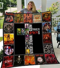 Slayer Band Quilt Blanket