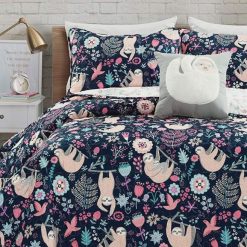 Sloth Piece Quilt Bedding Set (Duvet Cover &amp Pillow Cases)