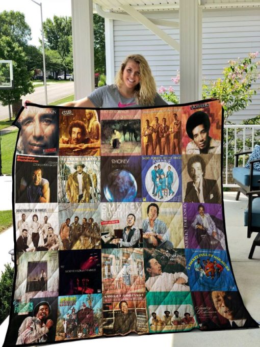 Smokey Robinson Quilt Blanket