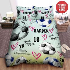 Soccer Pattern Bedding Set