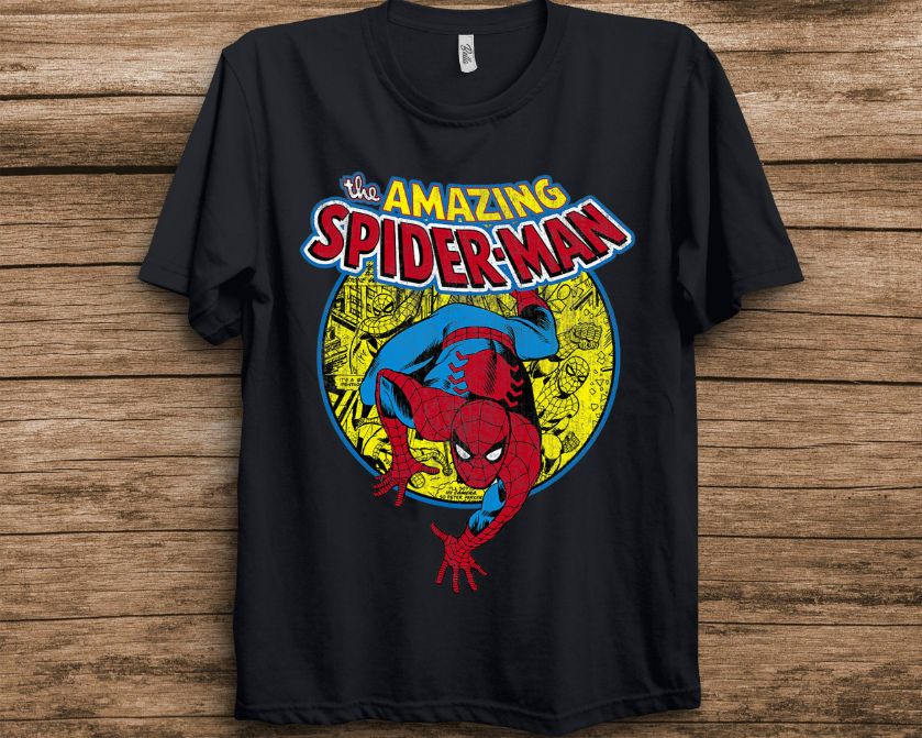 T shirt spiderman online marvel