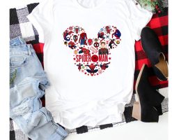 Spiderman Mickey Marvel Unisex T-Shirt