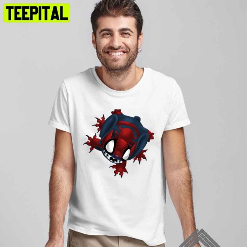 Spiderstitch Funny Stitch Mix Spider Man Unisex T-Shirt