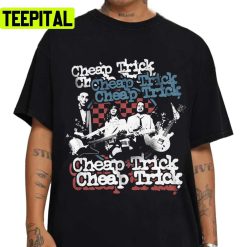 Star Music Painting Cheap Trick Band Unisex T-Shirt