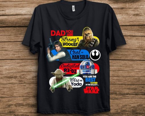 Star Wars Best Father In The Galaxy Graphic T-Shirt