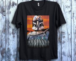 Star Wars Clone Wars Captain Rex Clone Troopers Unisex Gift T-Shirt