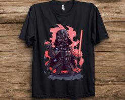 Star Wars Darth Vader With Jedi Chibi Force Awakens Unisex T-Shirt