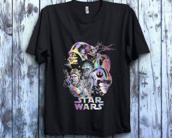 Star Wars Group Shot Holographic Poster Unisex Gift T-Shirt