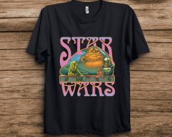 Star Wars Jabbas Palace Psychedelic Oola 60s T-Shirt